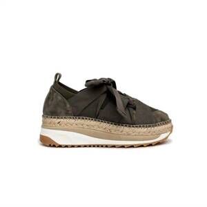 NEW ATELIERS women’s sneaker espadrille in morrissey black